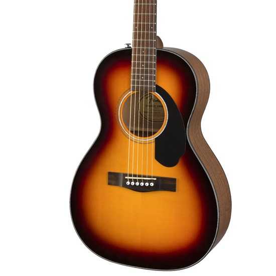 Fender CP-60S Parlour Size Acoustic Guitar Walnut Fingerboard (Sunburst)