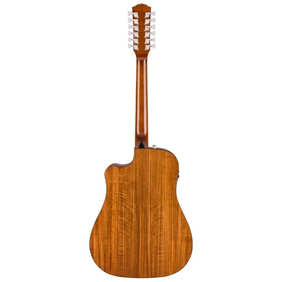 Fender CD-140SCE 12-String Acoustic Guitar w/ Cutaway & Pickup (Natural) inc Hard Case