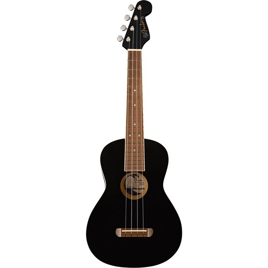 Fender Avalon Tenor Ukulele Walnut Fingerboard (Black)