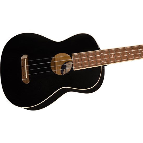 Fender Avalon Tenor Ukulele Walnut Fingerboard (Black)