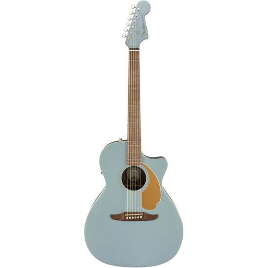 Fender Newporter Player Player Acoustic Guitar w/ Pickup (Ice Blue Satin)