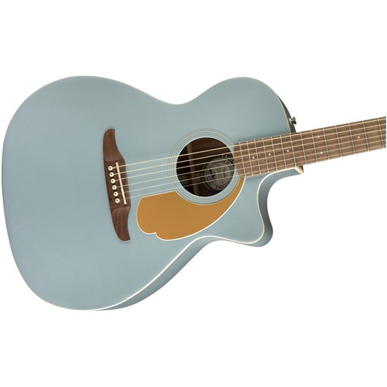 Fender Newporter Player Player Acoustic Guitar w/ Pickup (Ice Blue Satin)