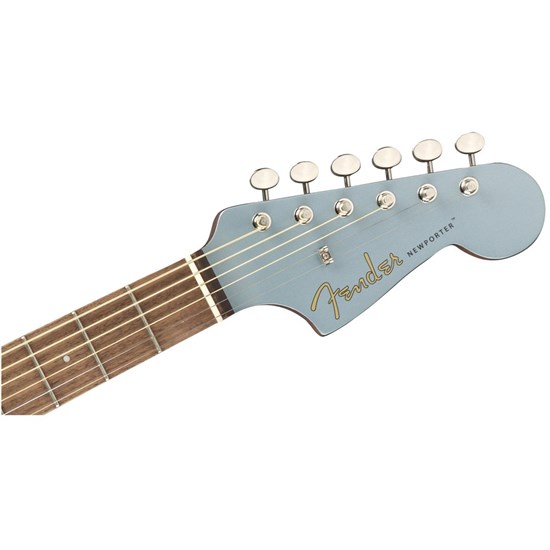 Fender Newporter Player Player Acoustic Guitar w/ Pickup (Ice Blue Satin)