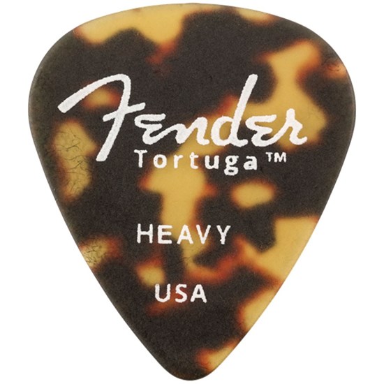 Fender 351 Shape Tortuga Guitar Picks - Heavy (6-Pack)