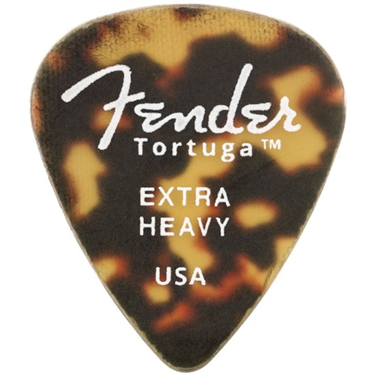 Fender 351 Shape Tortuga Guitar Picks - Extra Heavy (6-Pack)
