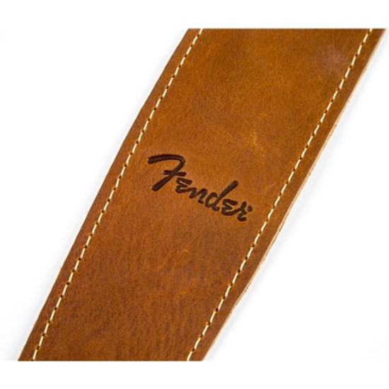 Fender Ball Glove Leather Strap (Brown)