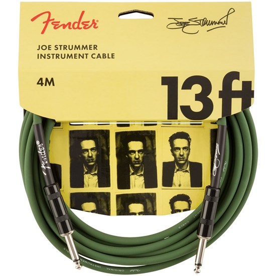 Fender Strummer Pro 13' Instrument Cable (Drab Green)