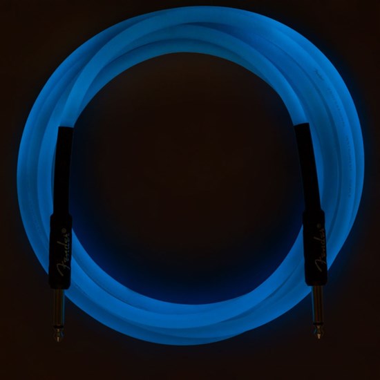 Fender Professional Glow in the Dark Cable - 18.6' (Blue)