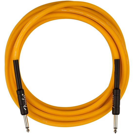 Fender Professional Glow in the Dark Cable - 18.6' (Orange)