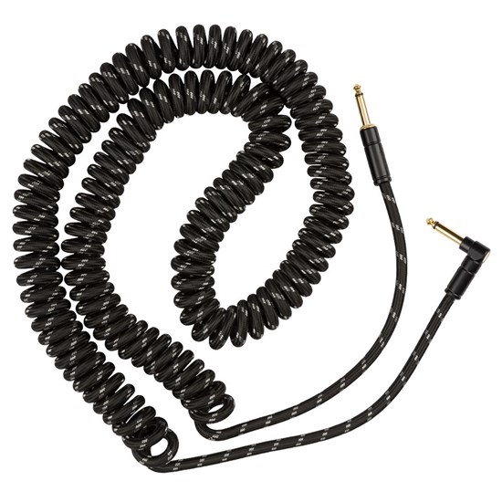 Fender Deluxe Series Coil Cable - 30' (Black Tweed)