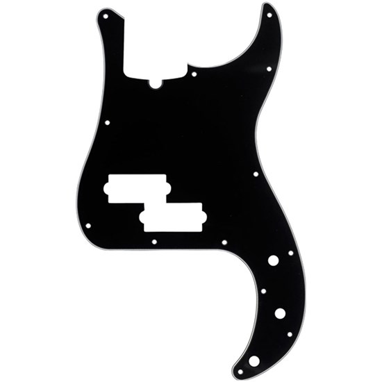 Fender 13-Hole Multi-Ply Modern-Style Precision Bass Pickguard (Black)