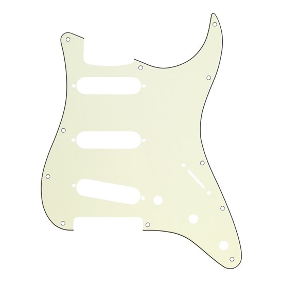 Fender 11-Hole Modern-Style Stratocaster S/S/S Pickguard 3-Ply (Mint Green)