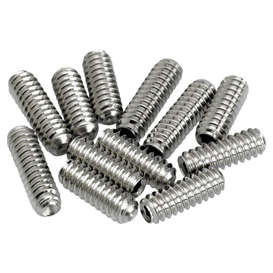 Fender American Vintage Stratocaster/Telecaster Bridge Saddle Screws (12) (Nickel)