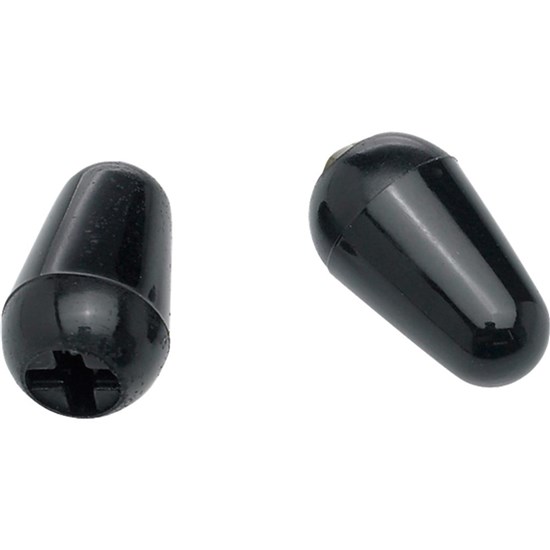 Fender Stratocaster Switch Tips 2-Pack (Black)