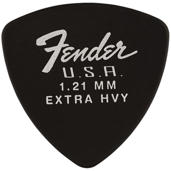 Fender Dura-Tone Delrin Pick 346 Shape Black 12-Pack (1.21)