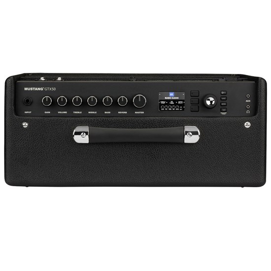 Fender Mustang GTX50 Guitar Amp - Bluetooth & Wifi Enabled (50 Watts)