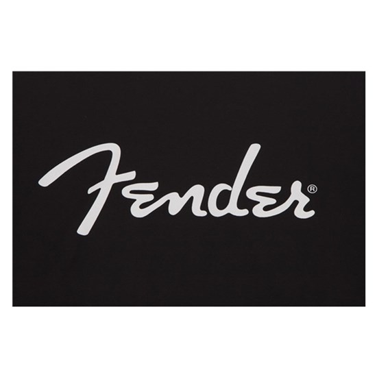 Fender Spaghetti Logo T-Shirt (Black, Large)