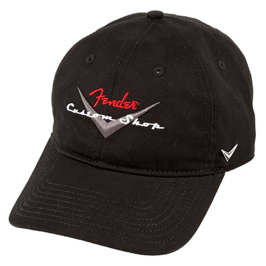 Fender Custom Shop Baseball Hat - One Size Fits Most (Black)