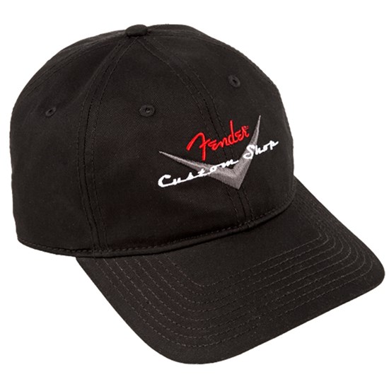 Fender Custom Shop Baseball Hat - One Size Fits Most (Black)