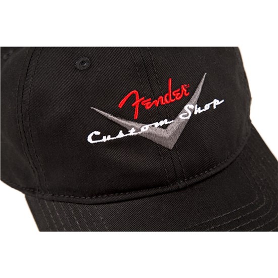 Fender Custom Shop Baseball Hat - One Size Fits Most (Black)