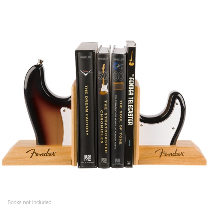 Fender Strat Body Bookends (Sunburst)