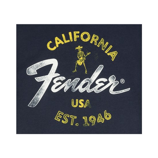 Fender Baja Blue T-Shirt (Blue Small)