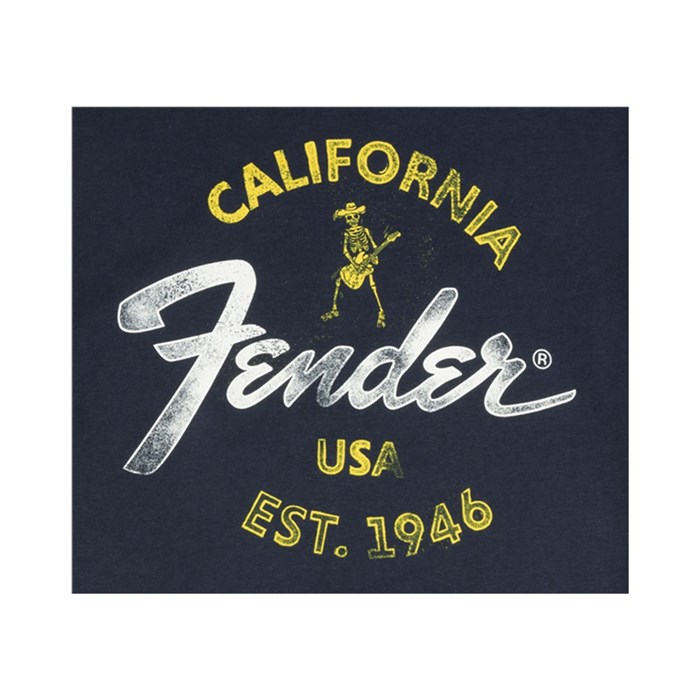 Fender Baja Blue T-Shirt (Blue Medium)