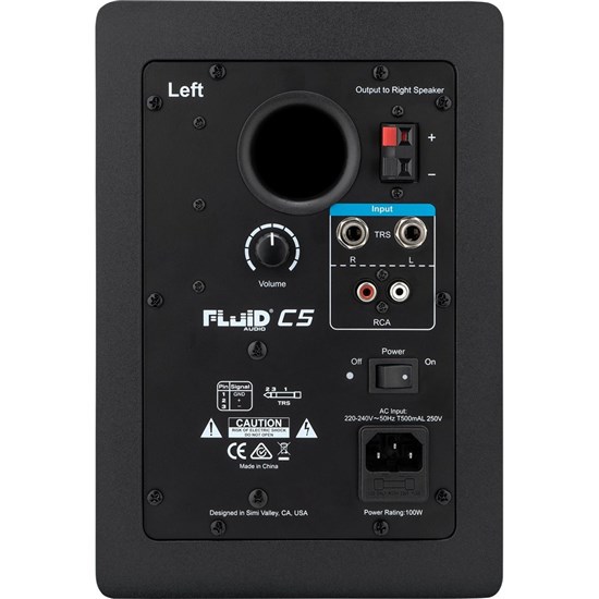 Fluid Audio All-Black C5 5