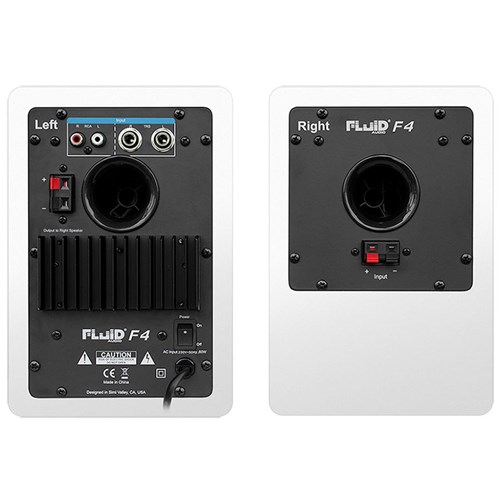 Fluid Audio White F4 Fader 4