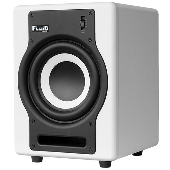 Fluid Audio White F8S Studio Active 8