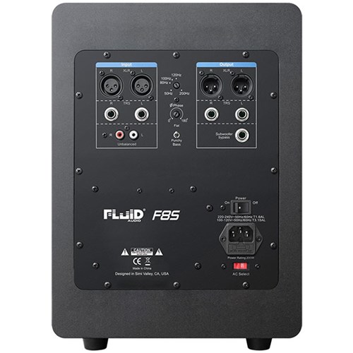 Fluid Audio F8S Studio Active 8