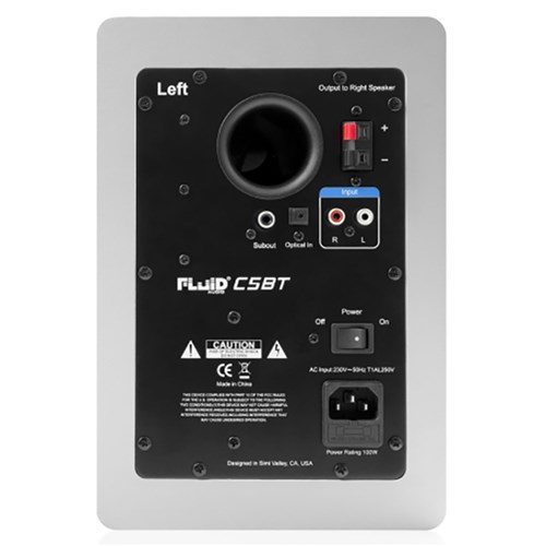 OPEN BOX Fluid Audio C5BTW Bluetooth 5