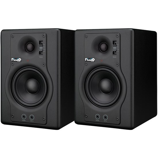 OPEN BOX Fluid Audio F4 Fader Series 4 Studio Monitors (Pair)