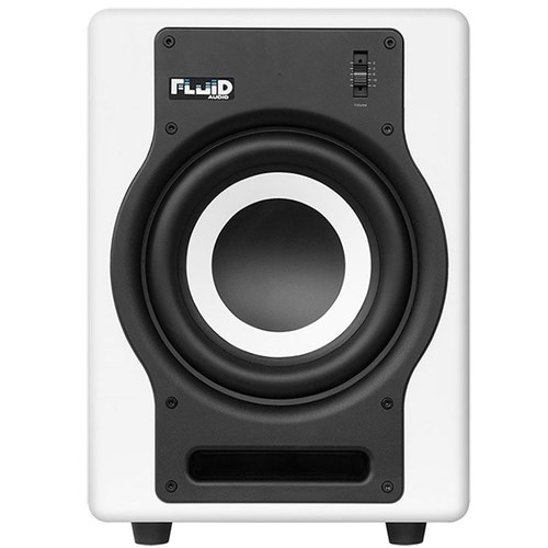 OPEN BOX Fluid Audio White F8S Studio Active 8