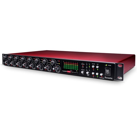 Focusrite Scarlett OctoPre Dynamic 8-Ch Mic Pre w/ AD/DA Conversion & Compression