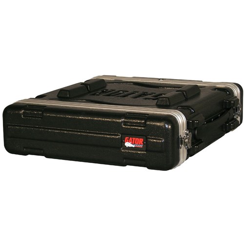 Gator GR2S Moulded PE Rack Case 2U, 14.25