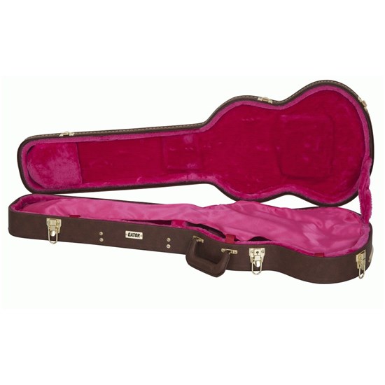 Gator GW SG Deluxe Wood Case for Solid-Body Guitars