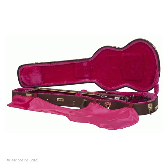 Gator GW SG Deluxe Wood Case for Solid-Body Guitars