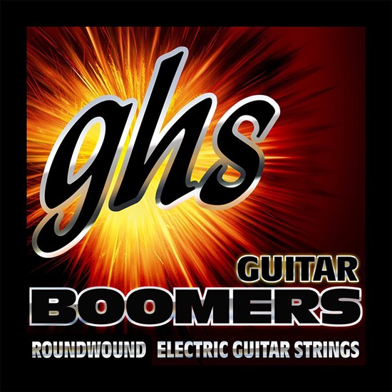 GHS Boomers DYL 6-String Roundwound Electric Strings Wound 3rd - Heavy (12-52)