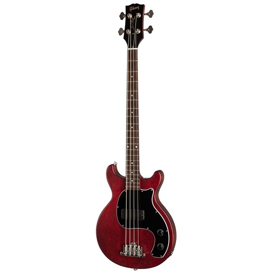 Gibson Les Paul Junior Tribute DC Bass (Worn Cherry) inc Designer Series Gig Bag