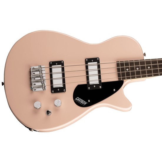 Gretsch G2220 Electromatic Junior Jet Bass II Short-Scale Black Walnut FB (Shell Pink)