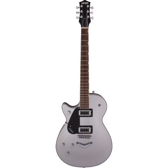 Gretsch G5230LH Electromatic Jet FT Single-Cut Left-Hand w/ V-Stoptail (Airline Silver)