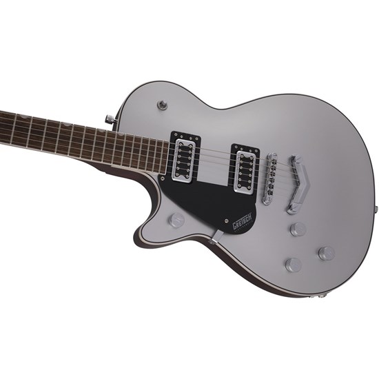 Gretsch G5230LH Electromatic Jet FT Single-Cut Left-Hand w/ V-Stoptail (Airline Silver)