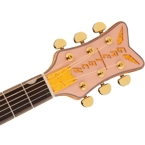 Gretsch G5021E Rancher Penguin Parlour Acoustic Electric Guitar (Shell Pink)