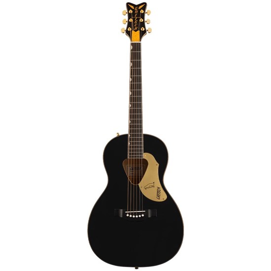 Gretsch G5021E Rancher Penguin Parlour Acoustic Electric Guitar (Black)