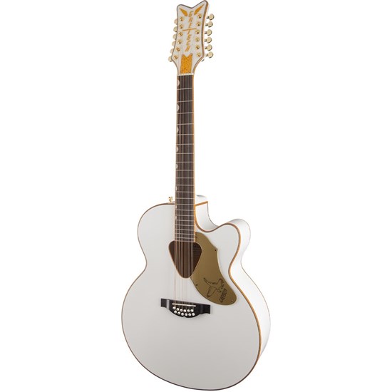Gretsch G5022CWFE-12 Rancher Falcon Jumbo 12-String Acoustic Electric (White)
