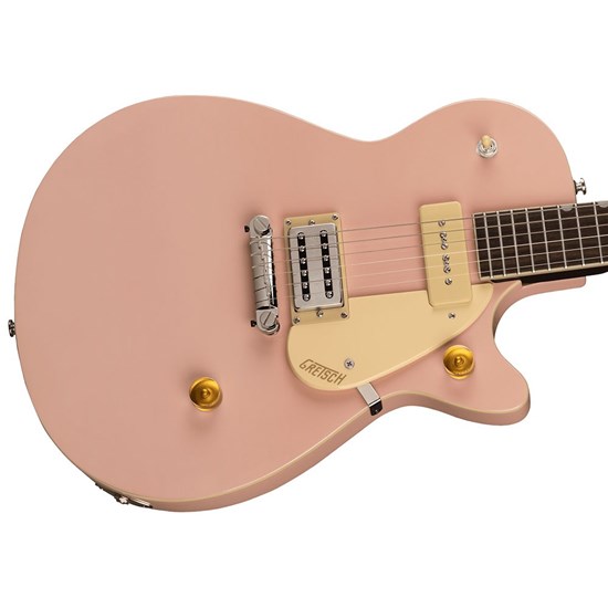 Gretsch G2215-P90 Streamliner Junior Jet Club P90 Laurel Fingerboard (Shell Pink)