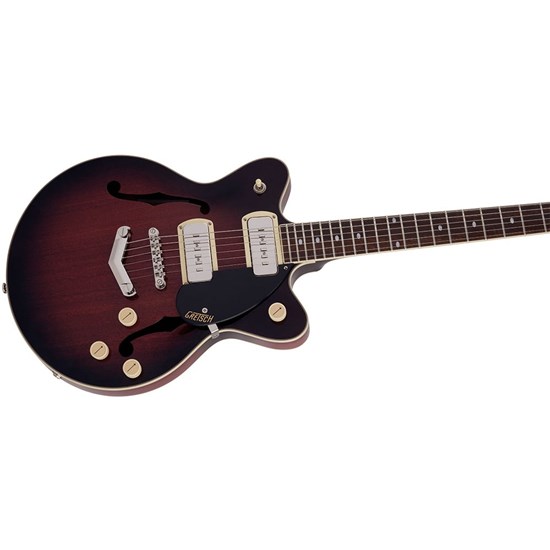 Gretsch G2655-P90 Streamliner CB Jr. Double-Cut P90 w/ V-Stoptail (Claret Burst)