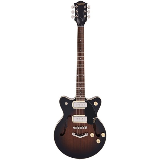 Gretsch G2655-P90 Streamliner CB Jr. Double-Cut P90 w/ V-Stoptail (Brownstone)