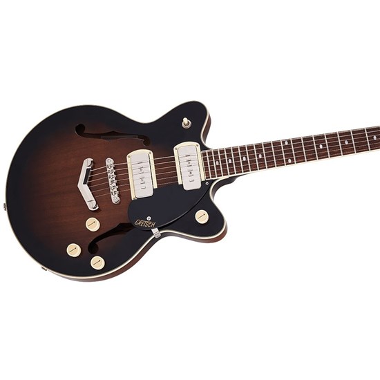 Gretsch G2655-P90 Streamliner CB Jr. Double-Cut P90 w/ V-Stoptail (Brownstone)